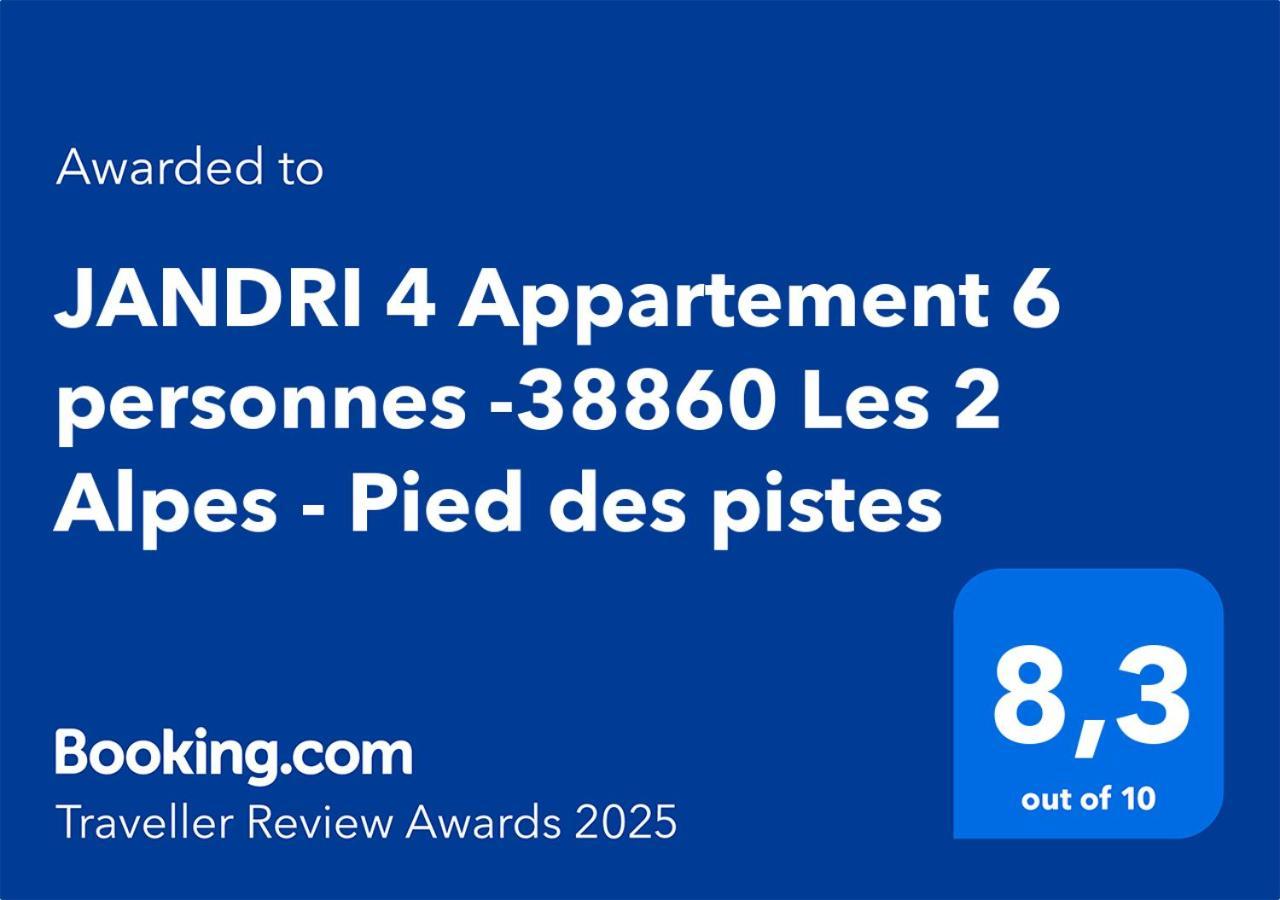 Jandri 4 Appartement 6 Personnes -38860 Les 2 Alpes - Pied Des Pistes Les Deux Alpes Eksteriør billede